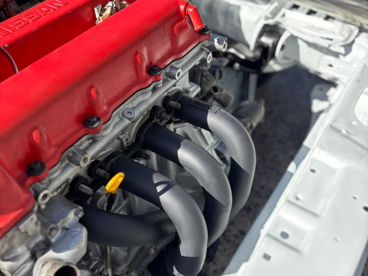 Engine conversion in progress